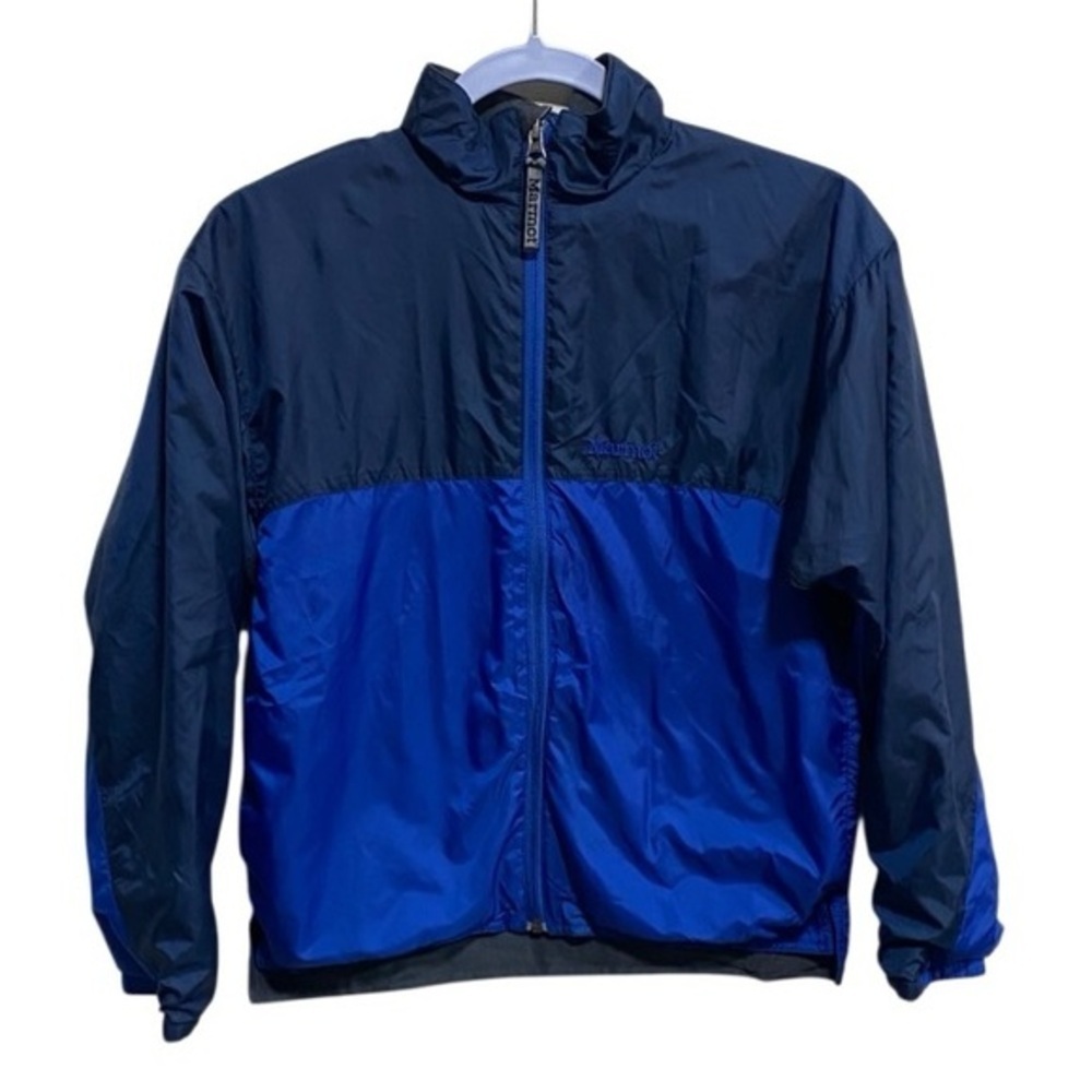 Marmot‎ Kids Blue Colorblock Windbreaker Jacket L (10–12)